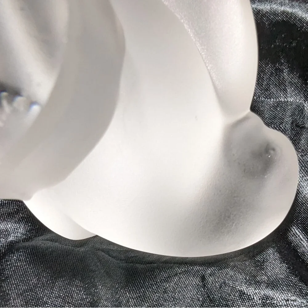 Vintage Signed Lalique (France) Crystal Swallow 1980
